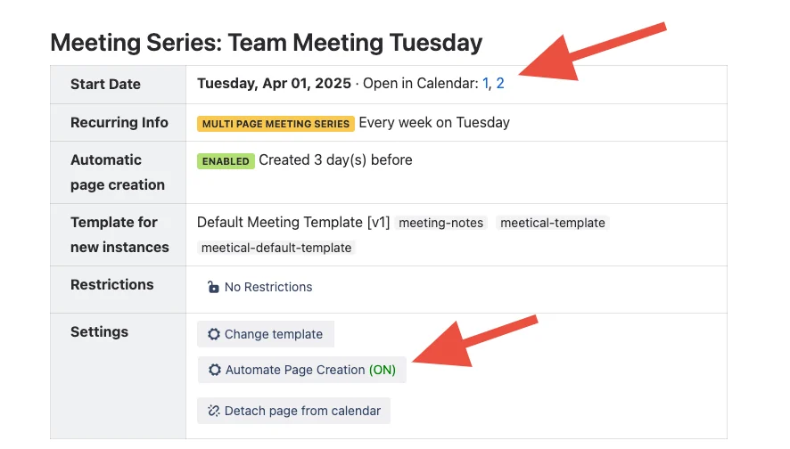 meetical-link-calendar-events-to-an-existing-confluence-page-screenshot-link-multiple-meeting-series-to-t-4.webp
