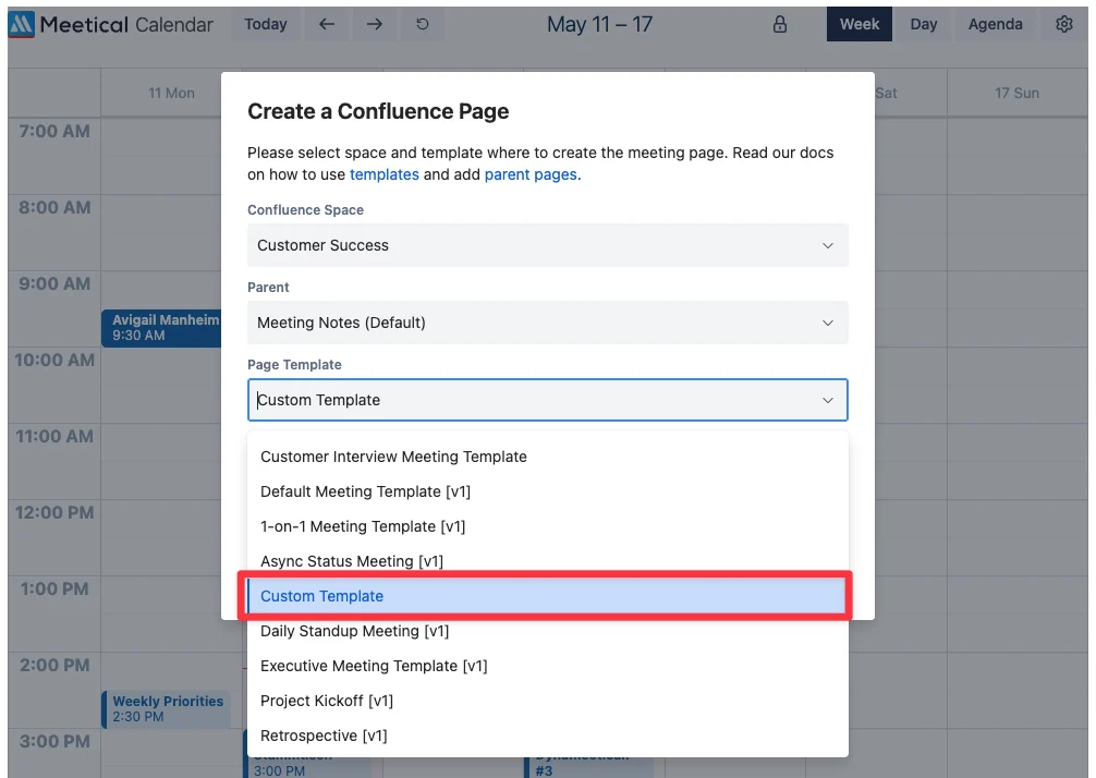 meetical-create-custom-meetical-templates-screenshot-4-use-the-template-for-your-meeting-pages.webp