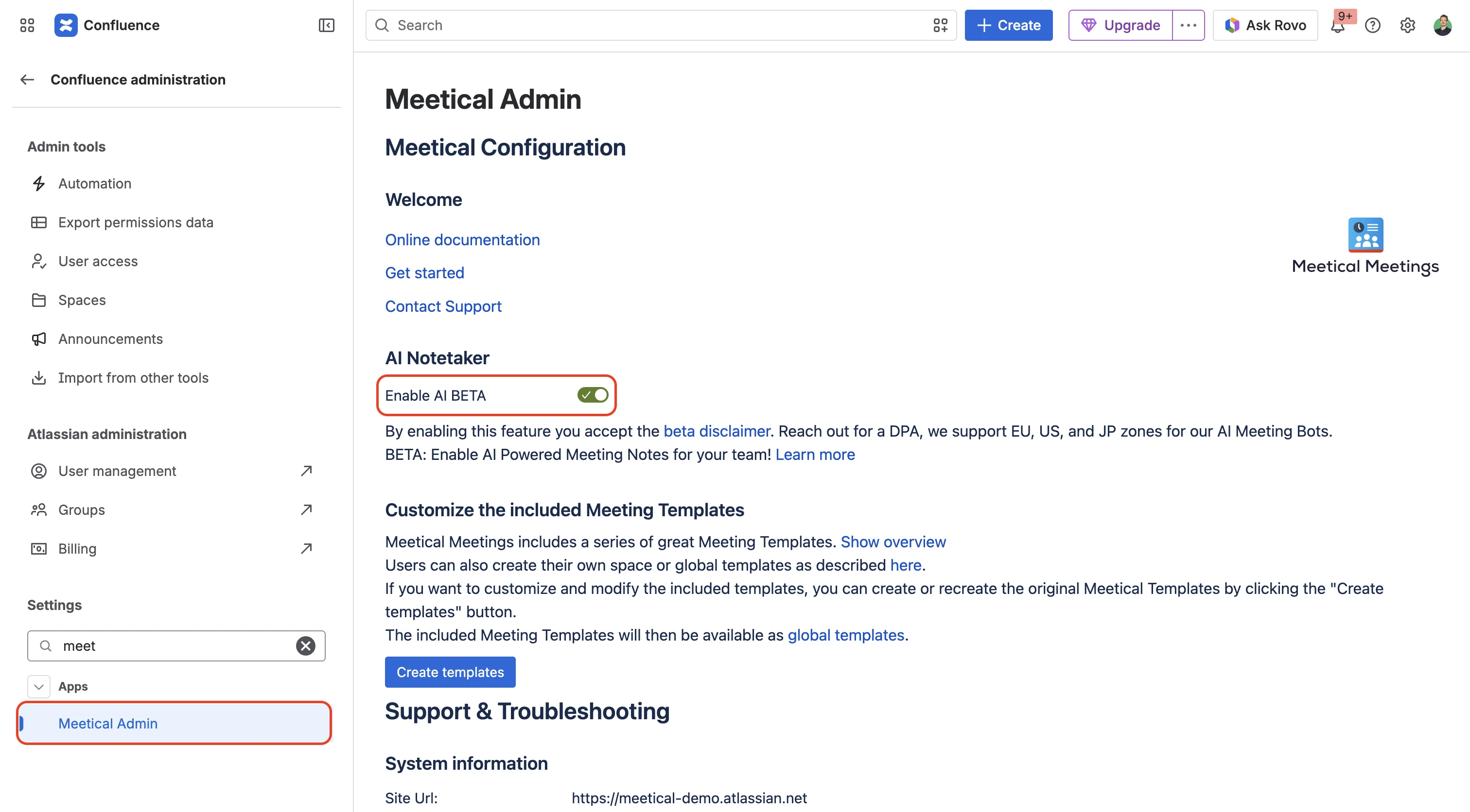 meetical-meetical-app-enable-disable-meetical-ai-as-admin.webp