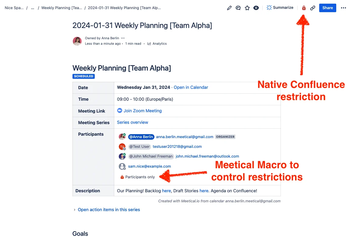 meetical-apply-page-restrictions-to-meeting-notes-screenshot-restrict-page-access-to-participants-only-3.webp