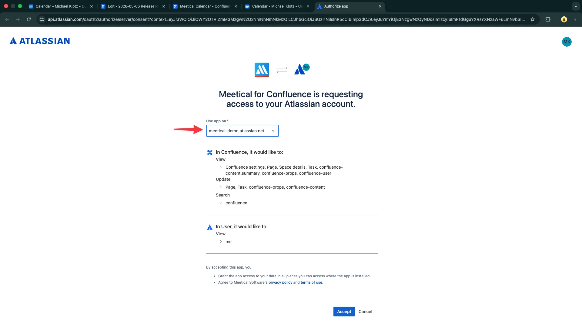 meetical-setup-guide-for-the-confluence-outlook-add-on-screenshot-login-to-meetical-through-the-add-in-6.webp