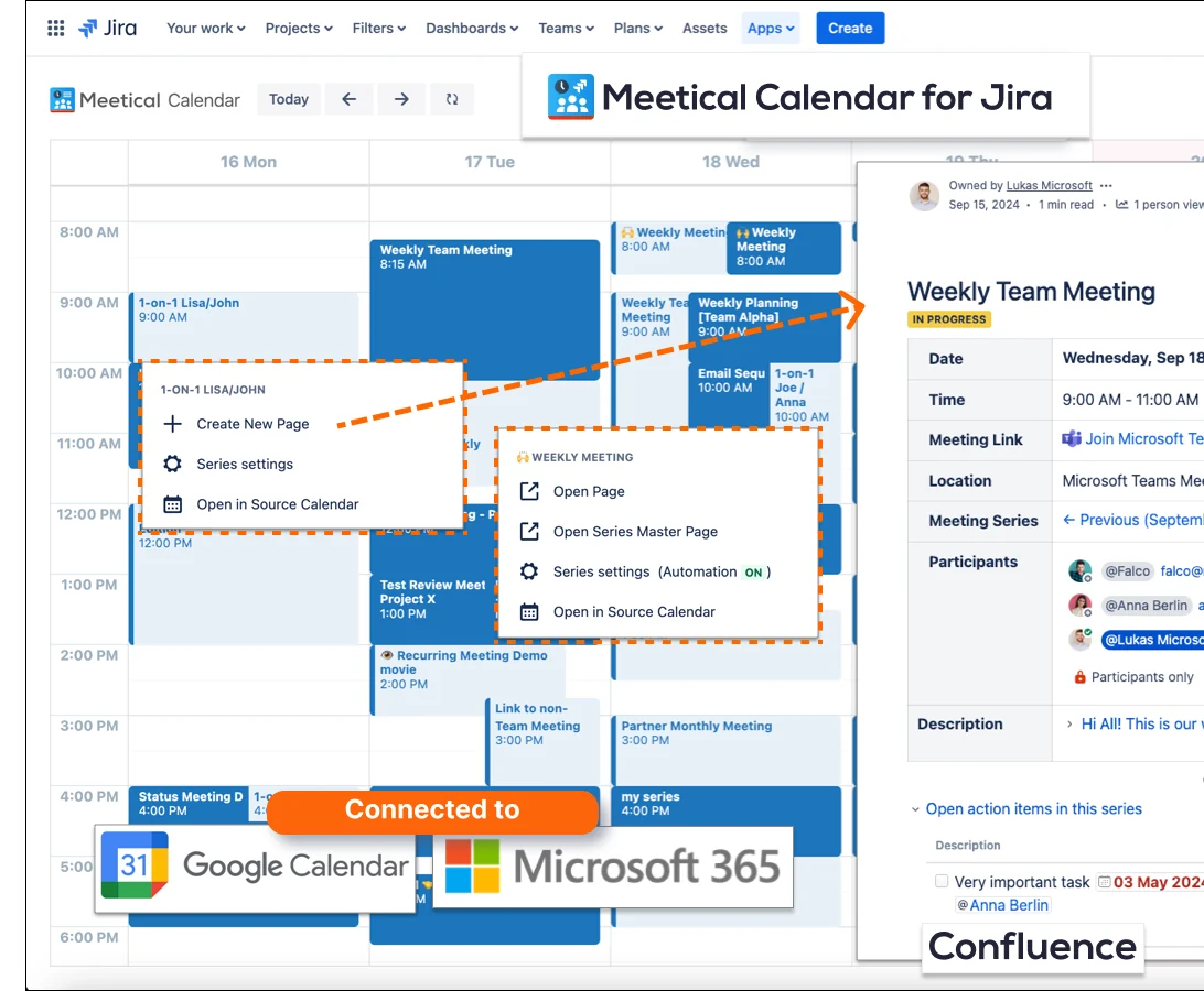 meetical-schedule-meetings-from-jira-in-google-calendar-and-microsoft-365-screenshot-2-using-the-meetical.webp