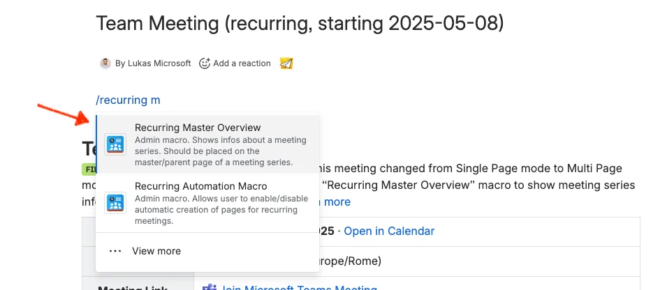 meetical-meeting-series-pagination-screenshot-faq.webp