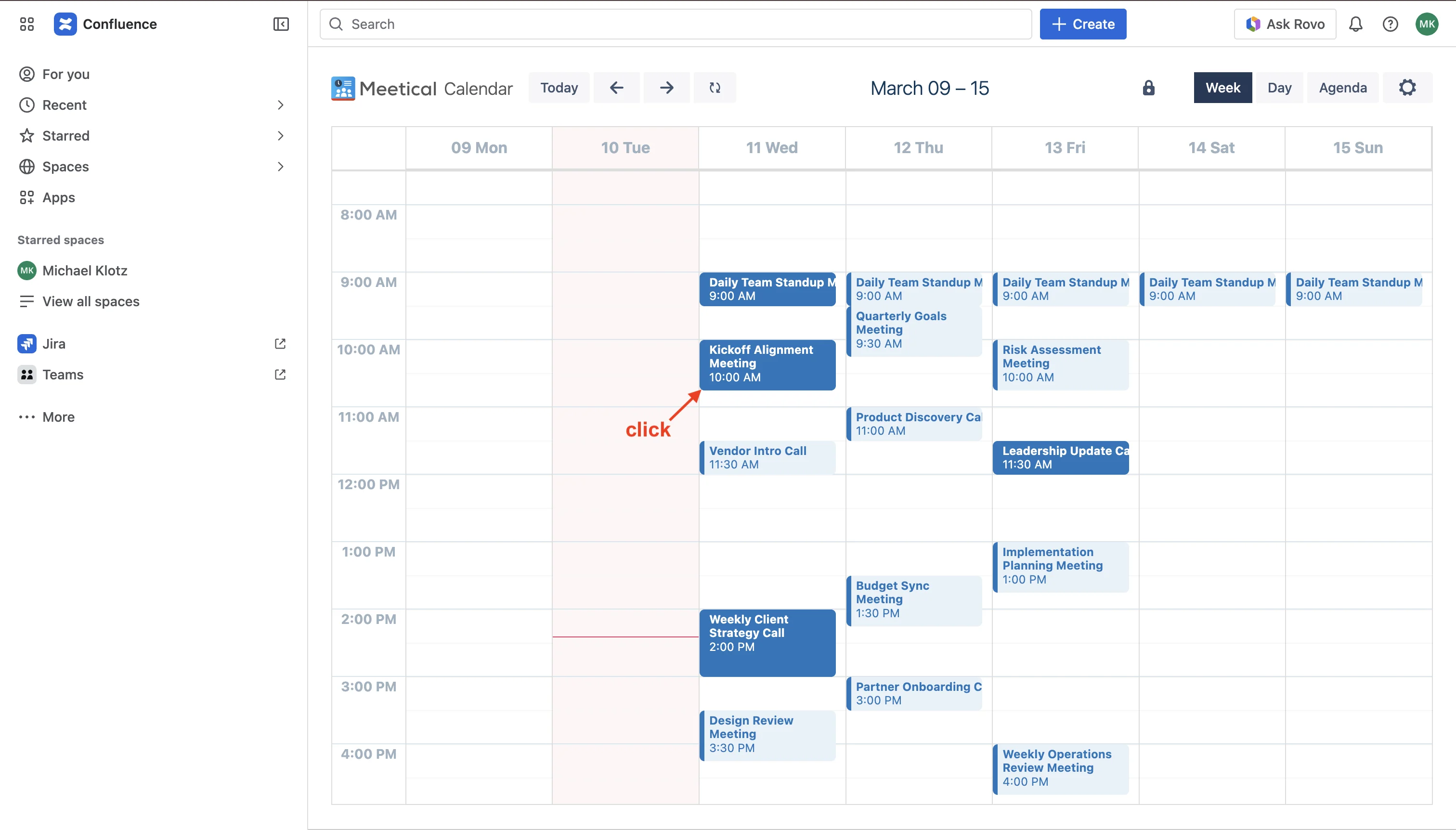 meetical-notetaker-and-ai-assistant-for-confluence-and-jira-screenshot-step-2-select-meeting.webp